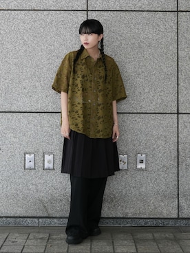 「CASPER JOHN（キャスパージョン）のアイテム」を使った、sayacasperjohnさん（レディース・160cm）の夏コーディネート