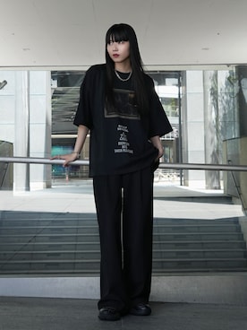 「CASPER JOHN（キャスパージョン）のアイテム」を使った、sayacasperjohnさん（レディース・160cm）の夏コーディネート