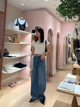 あやのさん（レディース・173cm）の夏コーディネート