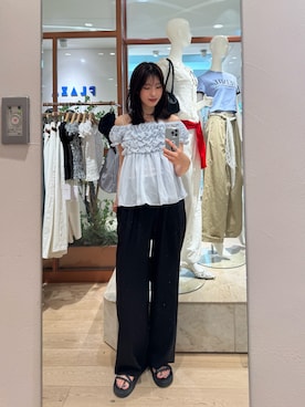 あやのさん(レディース・173cm)の夏コーディネート