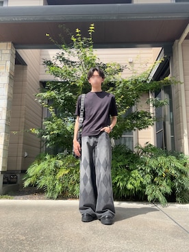 「GRANCY（グランシー）のアイテム（バッグ）」を使った、da_sonoさん（メンズ・171cm）の春コーディネート