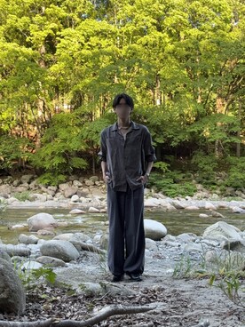 「GRANCY（グランシー）のアイテム」を使った、da_sonoさん（メンズ・171cm）の春コーディネート