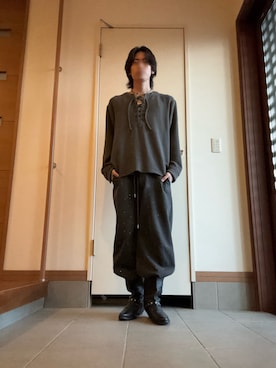 「GRANCY（グランシー）のアイテム」を使った、da_sonoさん（メンズ・172cm）の春コーディネート