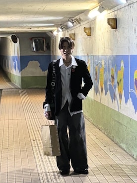 「GRANCY（グランシー）のアイテム（アクセサリー）」を使った、da_sonoさん（メンズ・172cm）の春コーディネート