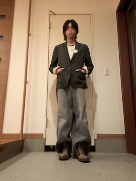 「Parts Lab.（パーツラボ）のアイテム」を使った、da_sonoさん（メンズ・172cm）の春コーディネート