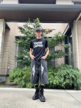 YOSHINORI KOTAKE DESIGNのキャップを使った人気ファッション