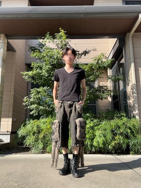 「JIEDA（ジエダ）のアイテム」を使った、da_sonoさん（メンズ・171cm）の夏コーディネート