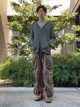 「GRANCY（グランシー）のアイテム」を使った、da_sonoさん（メンズ・171cm）の秋コーディネート