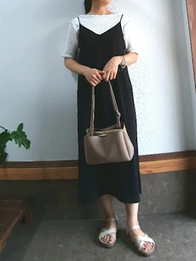 「Bou Jeloud（ブージュルード）のアイテム（アクセサリー）」を使った、megumins1126さん（レディース・161cm）の夏コーディネート