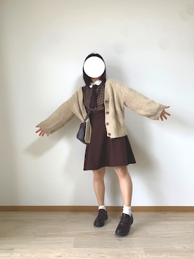 ｺﾄ。さん（レディース・153cm）の秋コーディネート