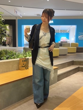 あーちさん（レディース・160cm）の春コーディネート