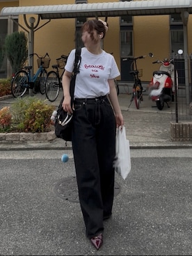 「Thevon（ゼボン）のアイテム」を使った、あーちさん（レディース・160cm）の夏コーディネート