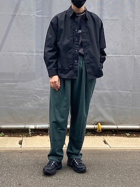 「ASTRONOMY（アストロノミー）のアイテム（アクセサリー）」を使った、meeyaviさん（メンズ・167cm）の秋コーディネート