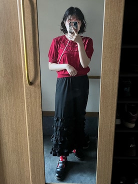 「真夏のアクティブスタイル」｜「アイテム（ローファー）」を使った、maikaさん（レディース・155cm）の夏コーディネート