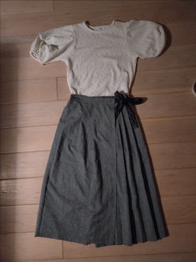 「axes femme（アクシーズファム）のアイテム（パンツ）」を使った、Satokoさん（レディース・167cm）の夏コーディネート