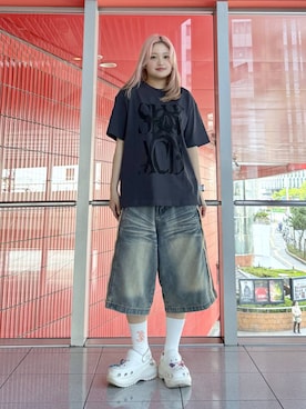 「NOT4NERD（ノットフォーナード）のアイテム」を使った、gakicochanさん（レディース・163cm）の春コーディネート