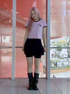 「Opening Project（オープニングプロジェクト）のアイテム」を使った、gakicochanさん（レディース・163cm）の春コーディネート