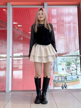 gakicochanさん（レディース・163cm）の冬コーディネート