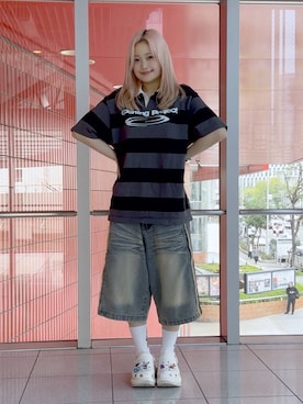 「NOT4NERD（ノットフォーナード）のアイテム」を使った、gakicochanさん（レディース・163cm）の春コーディネート