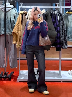 gakicochanさん（レディース・163cm）の冬コーディネート