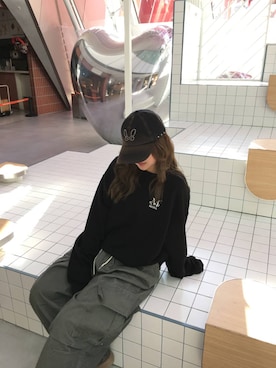 「And Again（アンドアゲイン）のアイテム」を使った、gakicochanさん（レディース・163cm）の冬コーディネート