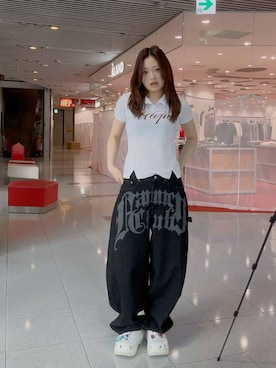 「crocs（クロックス）のアイテム（シューズ）」を使った、gakicochanさん（レディース・163cm）の春コーディネート