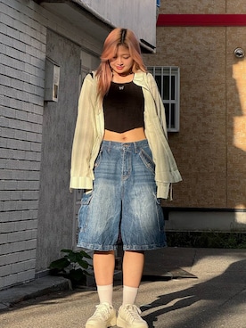 gakicochanさん（レディース・163cm）の夏コーディネート