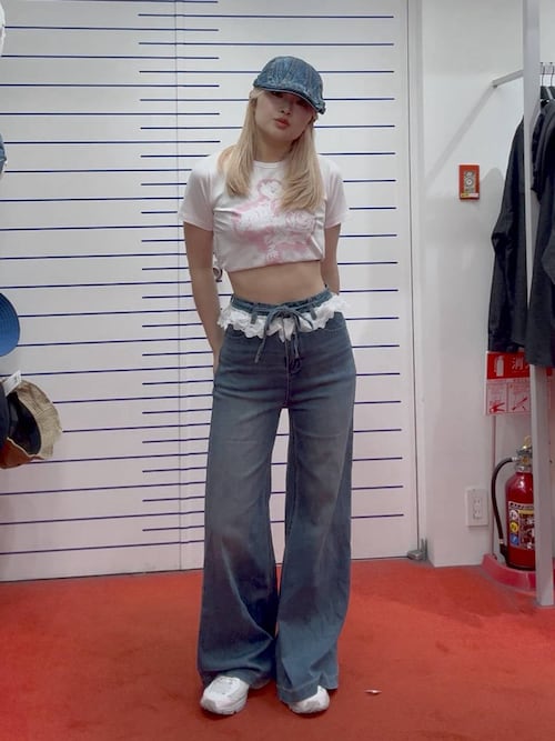 MIDNIGHT move（ミッドナイトムーブ） tシャツ Midnight Move／FL CROP