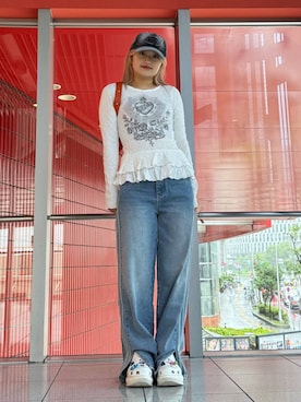 「LMCのアイテム」を使った、gakicochanさん（レディース・163cm）の秋コーディネート