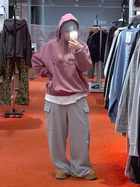 「LMCのアイテム」を使った、gakicochanさん（レディース・163cm）の冬コーディネート
