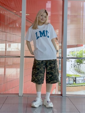 「LMCのアイテム」を使った、gakicochanさん（レディース・163cm）の春コーディネート