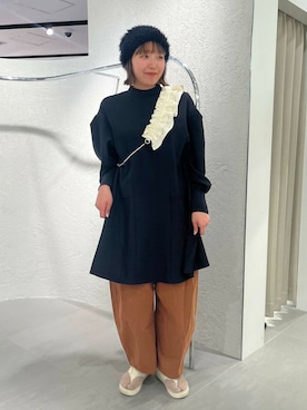 「アイテム（その他雑貨）」を使った、藤井さん。さん（レディース・164cm）の秋コーディネート