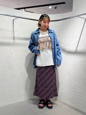 藤井さん。さん（レディース・164cm）の秋コーディネート