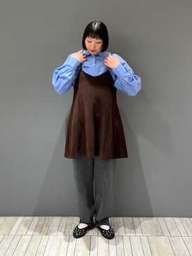 藤井さん。さん（レディース・164cm）の冬コーディネート