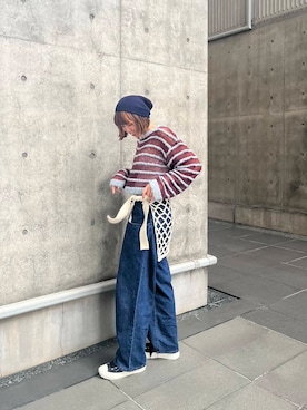 「アイテム（その他小物）」を使った、藤井さん。さん（レディース・164cm）の秋コーディネート