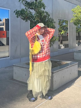 藤井さん。さん（レディース・164cm）の夏コーディネート