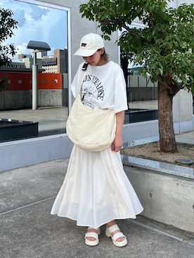 「kbf_ootd」｜藤井さん。さん（レディース・164cm）の夏コーディネート