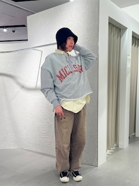 藤井さん。さん（レディース・164cm）の冬コーディネート