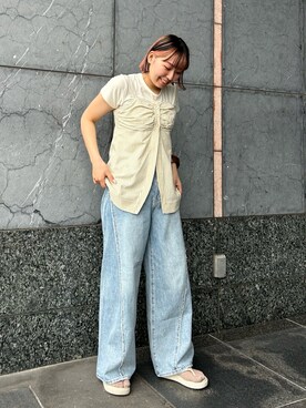 藤井さん。さん（レディース・165cm）の夏コーディネート