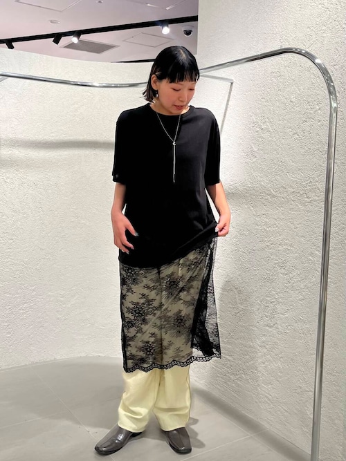 ニュアンスメタルスライドネックレス