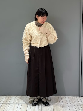 藤井さん。さん（レディース・164cm）の冬コーディネート