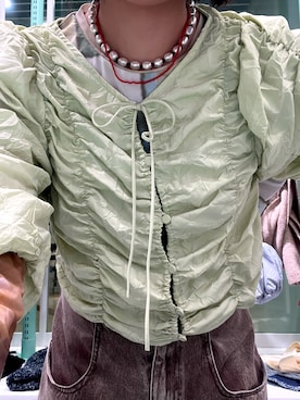 藤井さん。さん(レディース・164cm)の春コーディネート