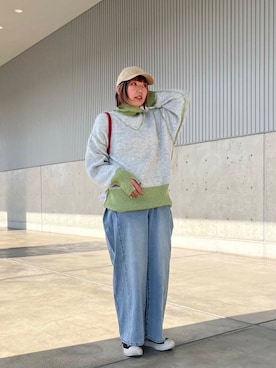 藤井さん。さん（レディース・164cm）の冬コーディネート