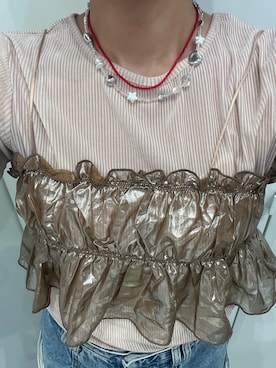 藤井さん。さん(レディース・164cm)の夏コーディネート