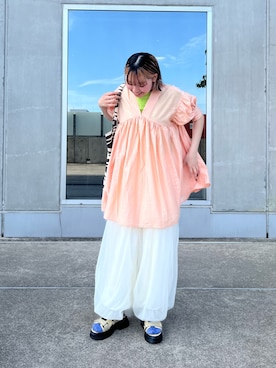 藤井さん。さん(レディース・165cm)の夏コーディネート