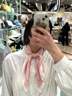 「SMELLY」｜藤井さん。さん（レディース・164cm）の春コーディネート
