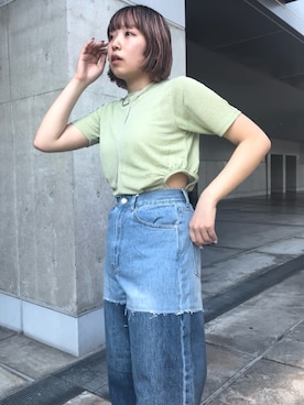 藤井さん。さん(レディース・165cm)の夏コーディネート