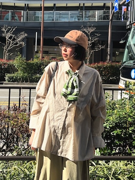 「アイテム（財布/小物）」を使った、藤井さん。さん（レディース・164cm）の春コーディネート