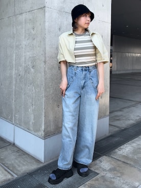 藤井さん。さん（レディース・165cm）の夏コーディネート