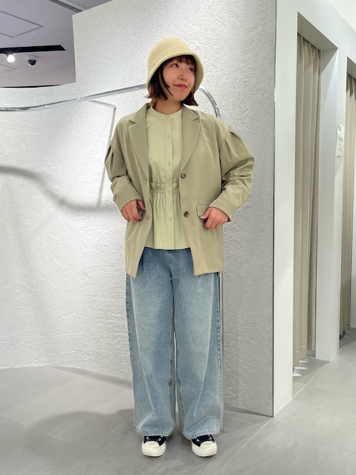 セール】ショルダータックBIGジャケット（テーラードジャケット